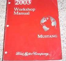 2003 Ford Mustang Service Manual