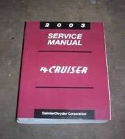 2003 Chrysler PT Cruiser Shop Service Repair Manual