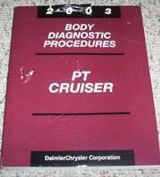 2003 Chrysler PT Cruiser Body Diagnostic Procedures Manual