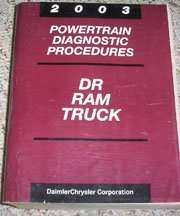 2003 Dodge Ram Truck Powertrain Diagnostic Procedures