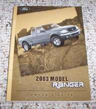 2003 Ford Ranger Owner's Manual