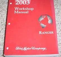 2003 Ford Ranger Service Manual