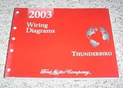 2003 Ford Thunderbird Electrical Wiring Diagrams Troubleshooting Manual