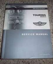 2003 Harley-Davidson Electra Glide Touring Models Shop Service Repair Manual