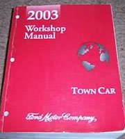 2003 Lincoln Town Car Shop Service Repair Manual