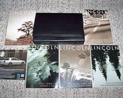 2003 Lincoln Town Car Owner's Operator Manual User Guide Set