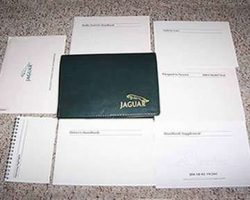 2002 Jaguar XJR Owner's Operator Manual User Guide Set