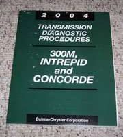 2004 Chrysler Concorde & 300M Transmission Diagnostic Procedures Manual