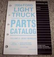 2004 Ford Escape Parts Catalog