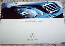 2004 Mercedes Benz C230 Kompressor Sport, C240, C240 4Matic, C320, C320 4Matic, C320 Sport & C32 AMG C-Class Sedan Owner's Operator Manual User Guide
