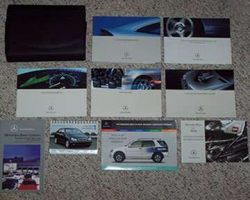 2004 Mercedes Benz C230 & C320 C-Class Sport Coupe Owner's Operator Manual User Guide Set
