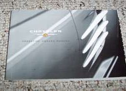 2004 Chrysler Crossfire Owner's Operator Manual User Guide