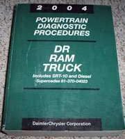 2004 Dodge Ram Truck Powertrain Diagnostic Procedures Manual