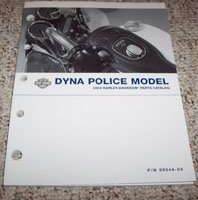 2004 Harley Davidson Dyna Police Models Parts Catalog