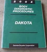 2004 Dodge Dakota Body Diagnostic Procedures Manual
