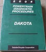2004 Dodge Dakota Powertrain Diagnostic Procedures Manual