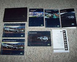 2004 Land Rover Discovery Owner's Operator Manual User Guide Set