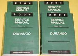 2004 Dodge Durango Shop Service Repair Manual