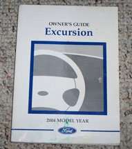 2004 Ford Excursion Owner's Manual