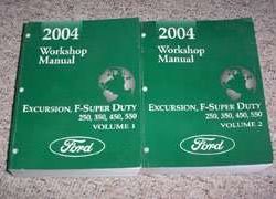 2004 Ford F-450 Super Duty Truck Service Manual