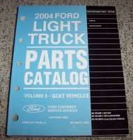 2004 Lincoln Navigator Parts Catalog Manual