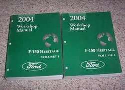 2004 Ford F-150 Heritage Truck Shop Service Repair Manual