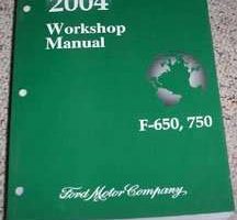 2004 Ford F-650, F-750 Truck Service Manual