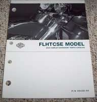 2004 Harley Davidson Screamin Eagle Electra Glide FLHTCSE Model Parts Catalog