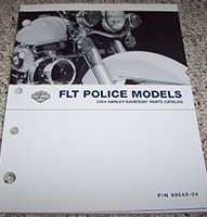 2004 Harley Davidson FLT Police Models Parts Catalog