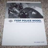2004 Harley Davidson FXDP Police Models Service Manual Supplement