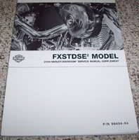 2004 Harley Davidson Screamin Eagle Deuce FXSTDSE2 Model Service Manual Supplement