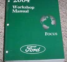 2004 Ford Focus Shop Service Repair Manual