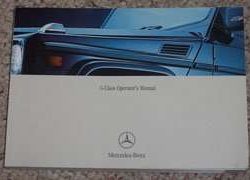 2004 Mercedes Benz G500 & G55 AMG G-Class Owner's Operator Manual User Guide
