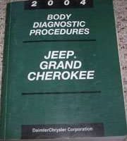 2004 Jeep Grand Cherokee Body Diagnostic Procedures Manual