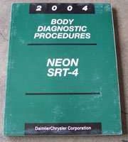 2004 Dodge Neon SRT-4 Body Diagnostic Procedures Manual