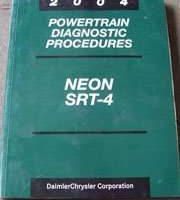 2004 Dodge Neon SRT-4 Powertrain Diagnostic Procedures Manual