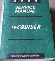 2004 Chrysler PT Cruiser Shop Service Repair Manual