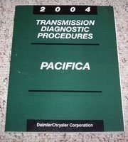 2004 Chrysler Pacifica Transmission Diagnostic Procedures Manual