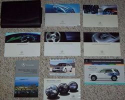 2004 Mercedes Benz S430, S500, S600 & S55 AMG S-Class Owner's Operator Manual User Guide Set