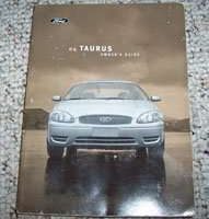 2004 Ford Taurus Owner's Manual