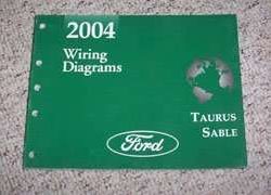 2004 Ford Taurus Electrical Wiring Diagrams Troubleshooting Manual
