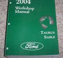 2004 Ford Taurus Shop Service Repair Manual