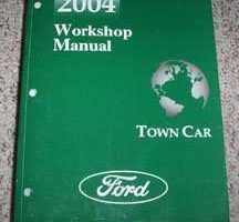 2004 Lincoln Town Car Shop Service Repair Manual