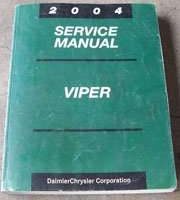 2004 Dodge Viper Shop Service Repair Manual