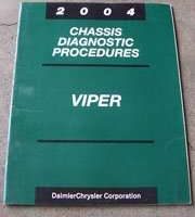 2004 Dodge Viper Chassis Diagnostic Procedures Manual