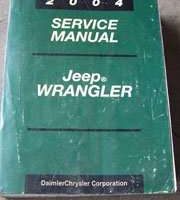 2004 Jeep Wrangler Shop Service Repair Manual