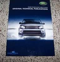 2008 Land Rover Range Rover Sport Shop Service Repair Manual, Parts Catalog Manual, Electrical Wiring Diagrams & Owner's Operator Manual User Guide DVD