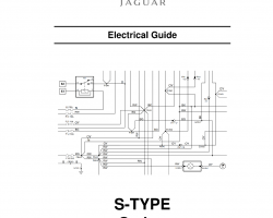 2005 Jaguar S-Type Electrical Wiring Circuit Diagrams Manual