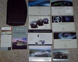 2005 Mercedes Benz C230 & C320 C-Class Sport Coupe Owner's Operator Manual User Guide Set