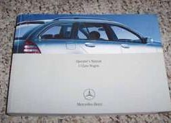 2005 Mercedes Benz C240  & C240 4Matic C-Class Wagon Owner's Operator Manual User Guide